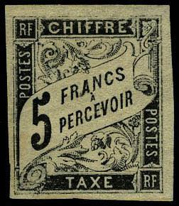 Lot 1391 - colonies generales timbres-taxe - Francois Feldman F.C.N.P François FELDMAN sale #127 Lot 1391 - colonies generales timbres-taxe - Francois Feldman F.C.N.P François FELDMAN sale #127