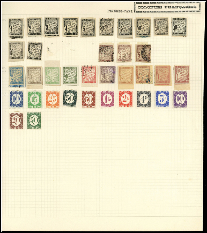 Lot 1393 - colonies generales Lots & Collections - Francois Feldman F.C.N.P François FELDMAN sale #127 Lot 1393 - colonies generales Lots & Collections - Francois Feldman F.C.N.P François FELDMAN sale #127