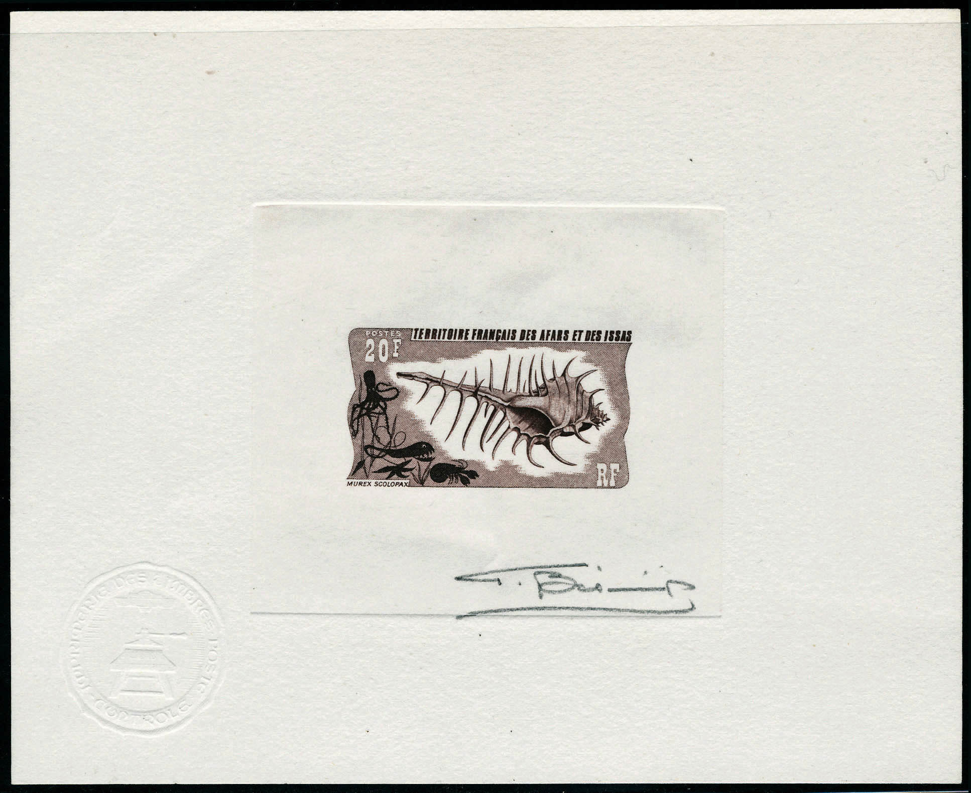 Lot 1398 - AFARS & ISSAS - Francois Feldman F.C.N.P François FELDMAN sale #127 Lot 1398 - AFARS & ISSAS - Francois Feldman F.C.N.P François FELDMAN sale #127