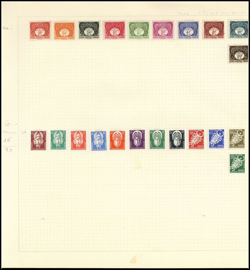 Lot 1439 - a.o.f. Lots & Collections - Francois Feldman F.C.N.P François FELDMAN sale #127 Lot 1439 - a.o.f. Lots & Collections - Francois Feldman F.C.N.P François FELDMAN sale #127