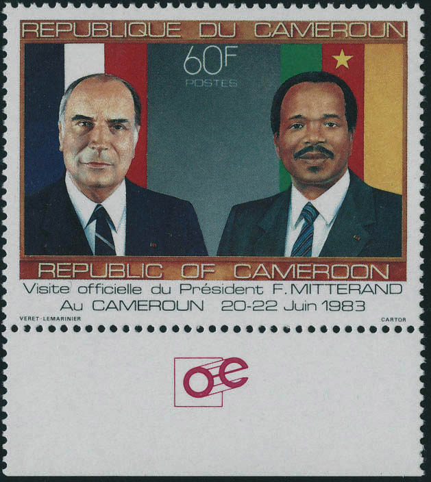 Lot 1574 - Cameroun - Francois Feldman F.C.N.P François FELDMAN sale #127 Lot 1574 - Cameroun - Francois Feldman F.C.N.P François FELDMAN sale #127