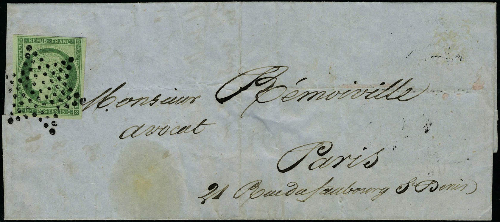 Lot 16 - France 2.eme.republique -  Francois Feldman F.C.N.P François FELDMAN sale #127