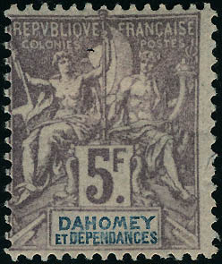 Lot 1705 - dahomey - Francois Feldman F.C.N.P François FELDMAN sale #127 Lot 1705 - dahomey - Francois Feldman F.C.N.P François FELDMAN sale #127