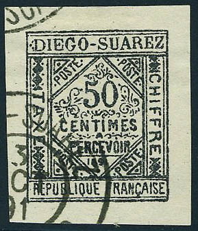 Lot 1737 - diego suarez timbres-taxe - Francois Feldman F.C.N.P François FELDMAN sale #127 Lot 1737 - diego suarez timbres-taxe - Francois Feldman F.C.N.P François FELDMAN sale #127