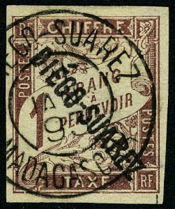 Lot 1741 - diego suarez timbres-taxe - Francois Feldman F.C.N.P François FELDMAN sale #127 Lot 1741 - diego suarez timbres-taxe - Francois Feldman F.C.N.P François FELDMAN sale #127
