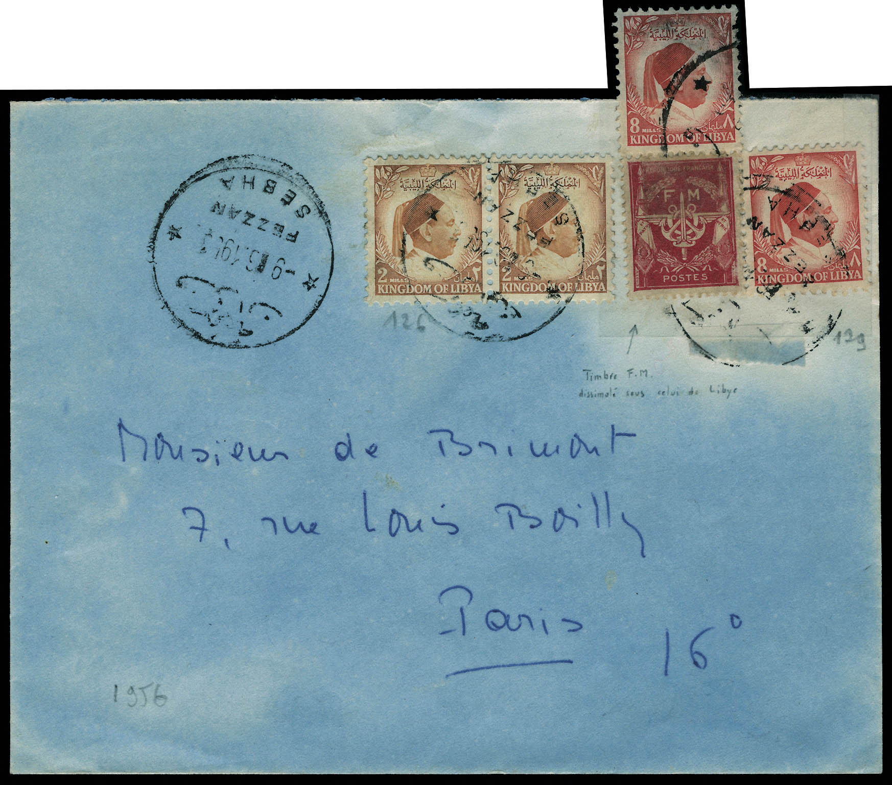 Lot 1755 - fezzan - Francois Feldman F.C.N.P François FELDMAN sale #127 Lot 1755 - fezzan - Francois Feldman F.C.N.P François FELDMAN sale #127