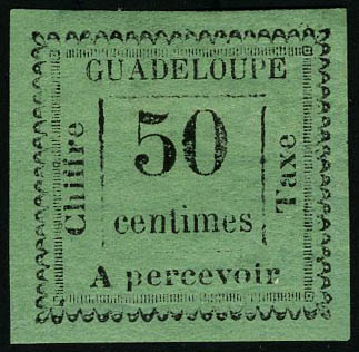 Lot 1804 - guadeloupe timbres-taxe - Francois Feldman F.C.N.P François FELDMAN sale #127 Lot 1804 - guadeloupe timbres-taxe - Francois Feldman F.C.N.P François FELDMAN sale #127