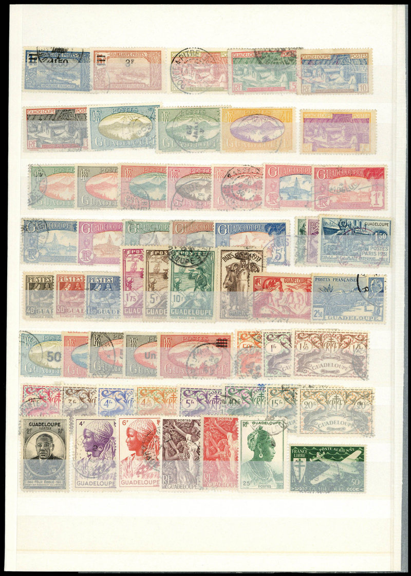 Lot 1807 - guadeloupe Lots & Collections - Francois Feldman F.C.N.P François FELDMAN sale #127 Lot 1807 - guadeloupe Lots & Collections - Francois Feldman F.C.N.P François FELDMAN sale #127