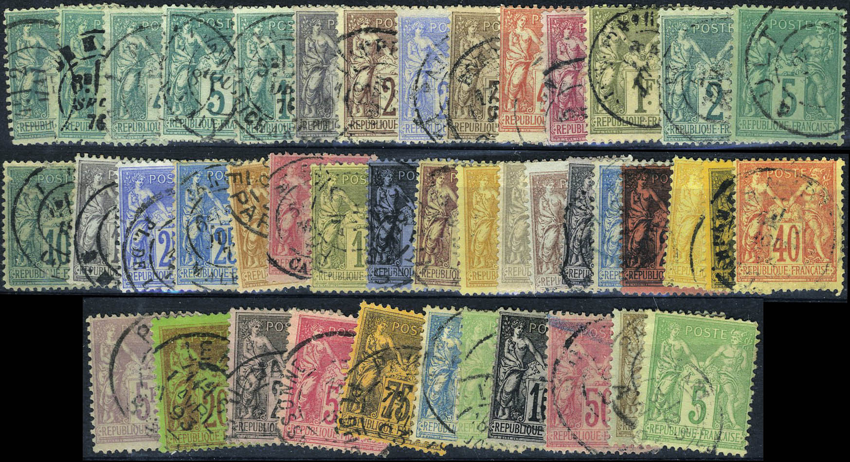 Lot 184 - France 3.eme.republique - Francois Feldman F.C.N.P François FELDMAN sale #127 Lot 184 - France 3.eme.republique - Francois Feldman F.C.N.P François FELDMAN sale #127