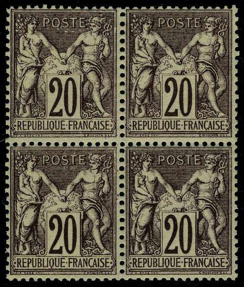 Lot 188 - France 3.eme.republique - Francois Feldman F.C.N.P François FELDMAN sale #127 Lot 188 - France 3.eme.republique - Francois Feldman F.C.N.P François FELDMAN sale #127