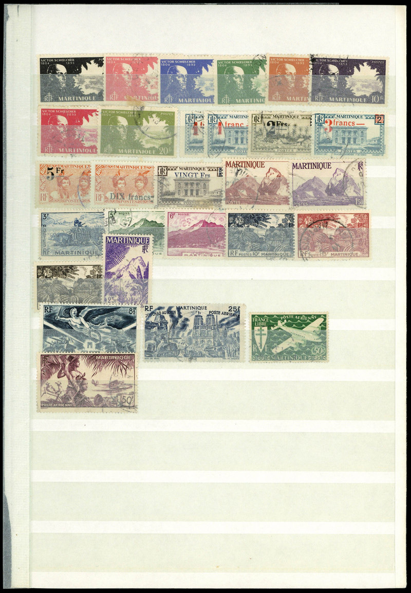 Lot 1982 - martinique Lots & Collections - Francois Feldman F.C.N.P François FELDMAN sale #127 Lot 1982 - martinique Lots & Collections - Francois Feldman F.C.N.P François FELDMAN sale #127