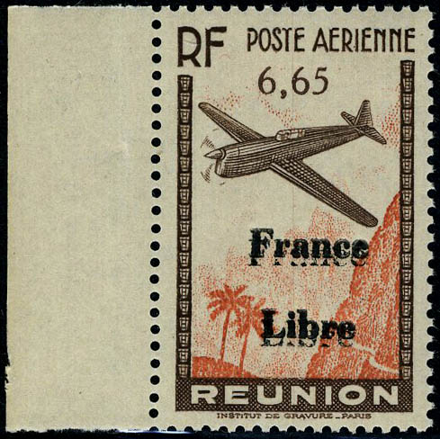 Lot 2165 - Reunión poste aerienne - Francois Feldman F.C.N.P François FELDMAN sale #127 Lot 2165 - Reunión poste aerienne - Francois Feldman F.C.N.P François FELDMAN sale #127