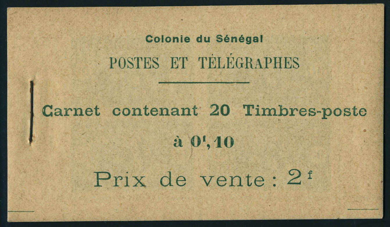 Lot 2281 - senegal carnets - Francois Feldman F.C.N.P François FELDMAN sale #127 Lot 2281 - senegal carnets - Francois Feldman F.C.N.P François FELDMAN sale #127