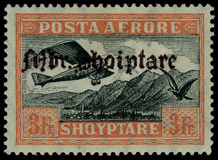 Lot 2465 - albanie poste aerienne - Francois Feldman F.C.N.P François FELDMAN sale #127 Lot 2465 - albanie poste aerienne - Francois Feldman F.C.N.P François FELDMAN sale #127