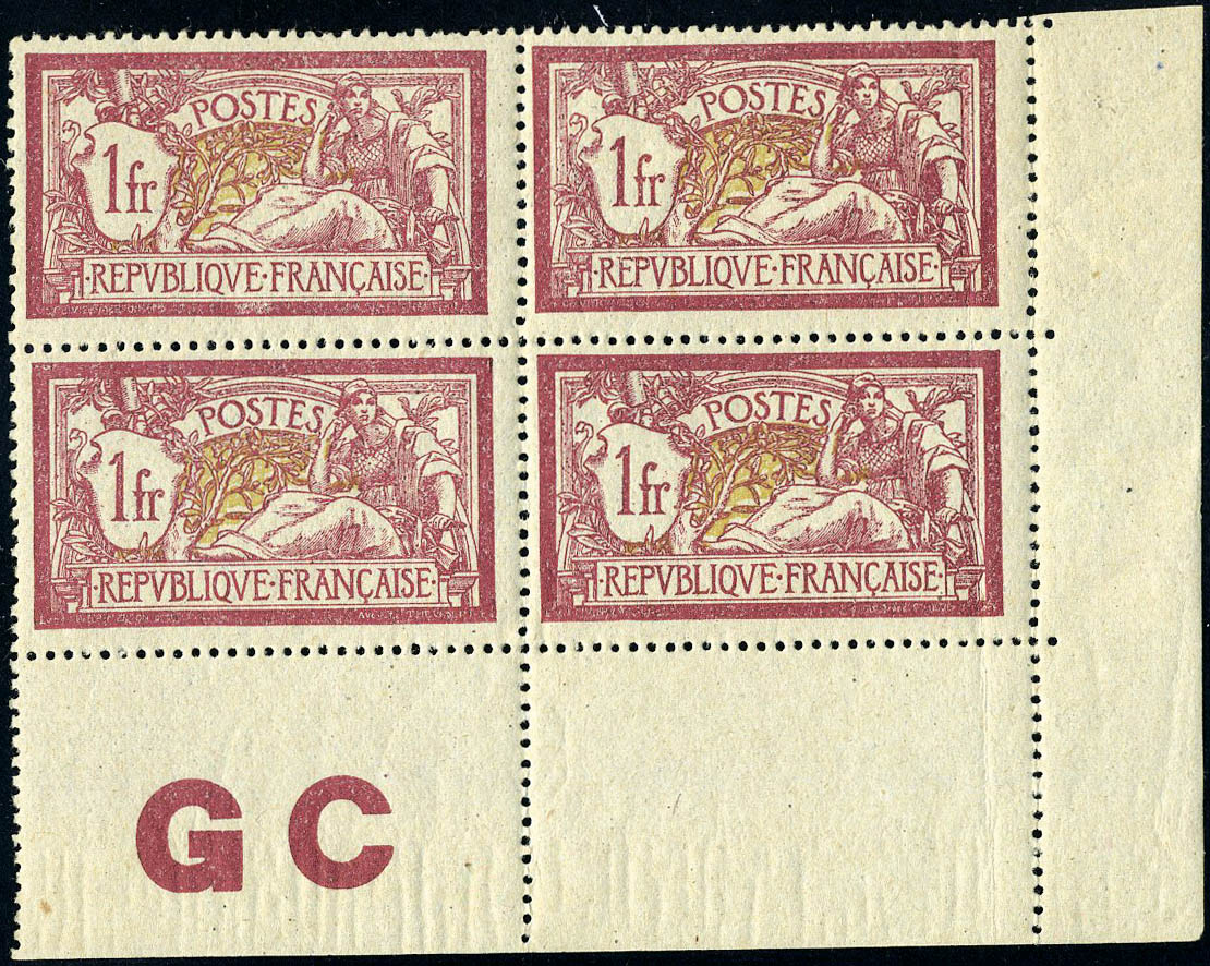 Lot 248 - France a partir de 1900 -  Francois Feldman F.C.N.P François FELDMAN sale #127