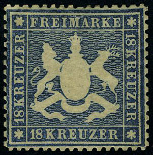 Lot 2482 - allemagne (wurtemberg) - Francois Feldman F.C.N.P François FELDMAN sale #127 Lot 2482 - allemagne (wurtemberg) - Francois Feldman F.C.N.P François FELDMAN sale #127