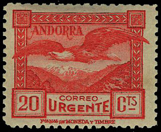 Lot 2587 - andorre espagnol  -  Francois Feldman F.C.N.P François FELDMAN sale #127