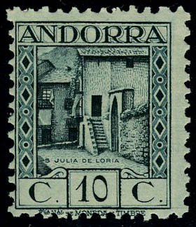 Lot 2592 - andorre espagnol  -  Francois Feldman F.C.N.P François FELDMAN sale #127