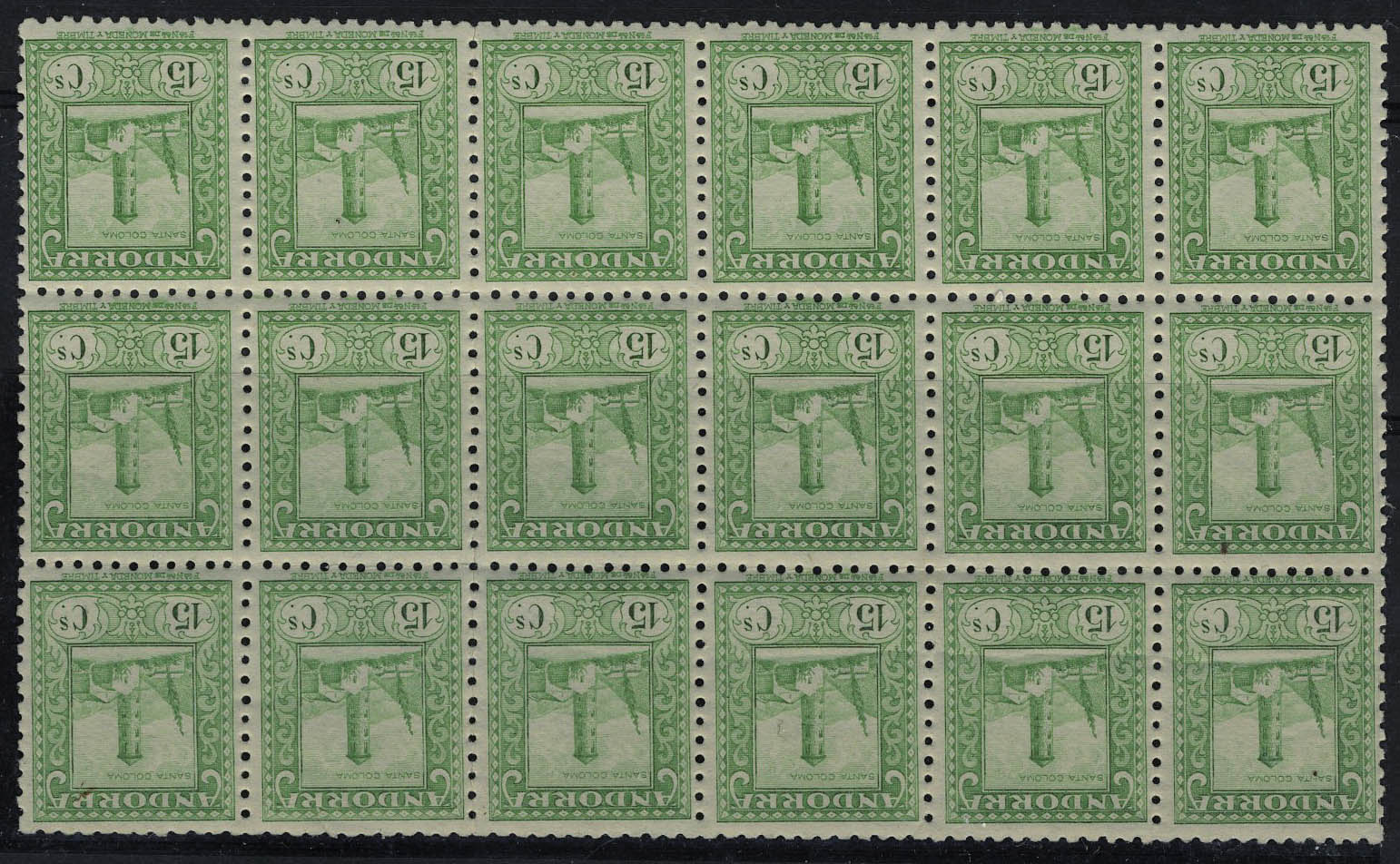Lot 2593 - andorre espagnol  -  Francois Feldman F.C.N.P François FELDMAN sale #127
