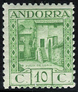 Lot 2594 - andorre espagnol  -  Francois Feldman F.C.N.P François FELDMAN sale #127