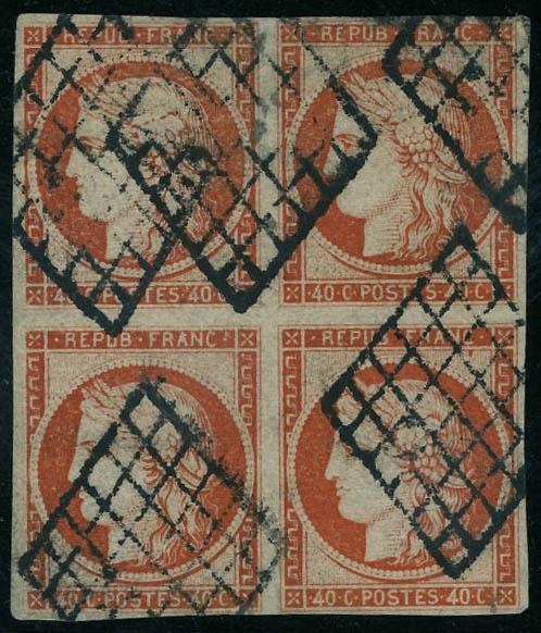 Lot 26 - France 2.eme.republique - Francois Feldman F.C.N.P François FELDMAN sale #127 Lot 26 - France 2.eme.republique - Francois Feldman F.C.N.P François FELDMAN sale #127