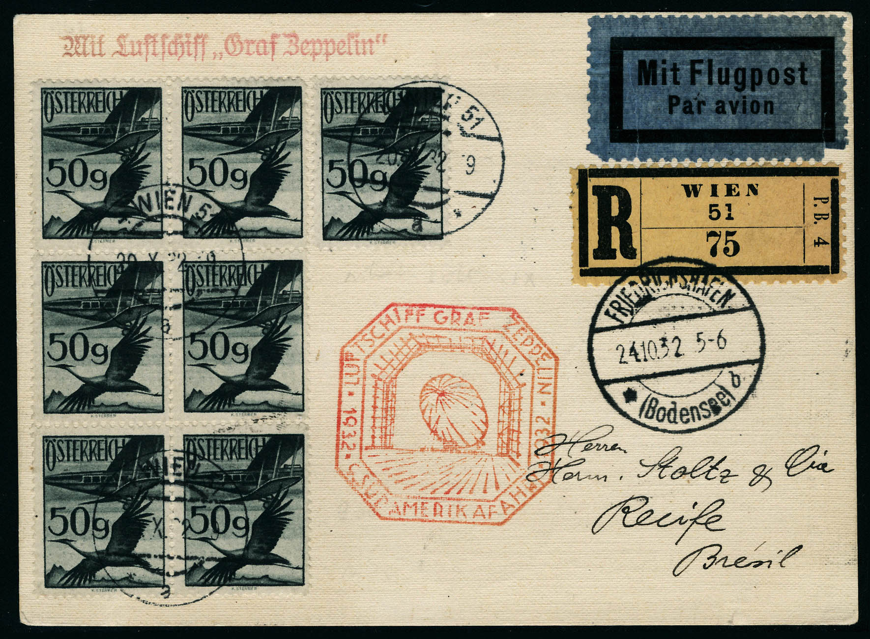 Lot 2619 - autriche poste aerienne - Francois Feldman F.C.N.P François FELDMAN sale #127 Lot 2619 - autriche poste aerienne - Francois Feldman F.C.N.P François FELDMAN sale #127