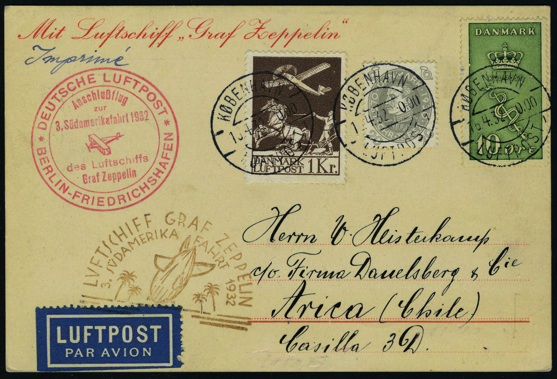 Lot 2699 - danemark poste aerienne - Francois Feldman F.C.N.P François FELDMAN sale #127 Lot 2699 - danemark poste aerienne - Francois Feldman F.C.N.P François FELDMAN sale #127