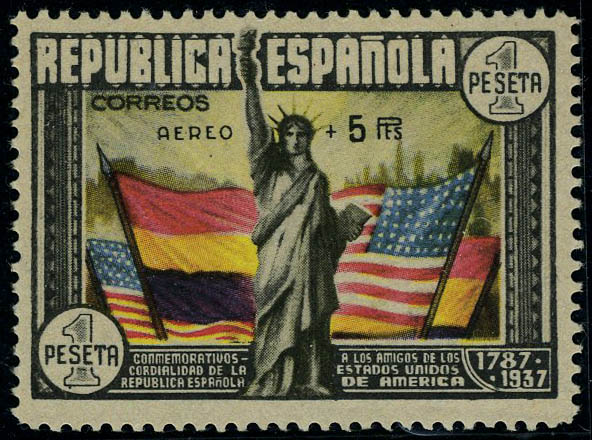 Lot 2736 - espagne poste aerienne -  Francois Feldman F.C.N.P François FELDMAN sale #127
