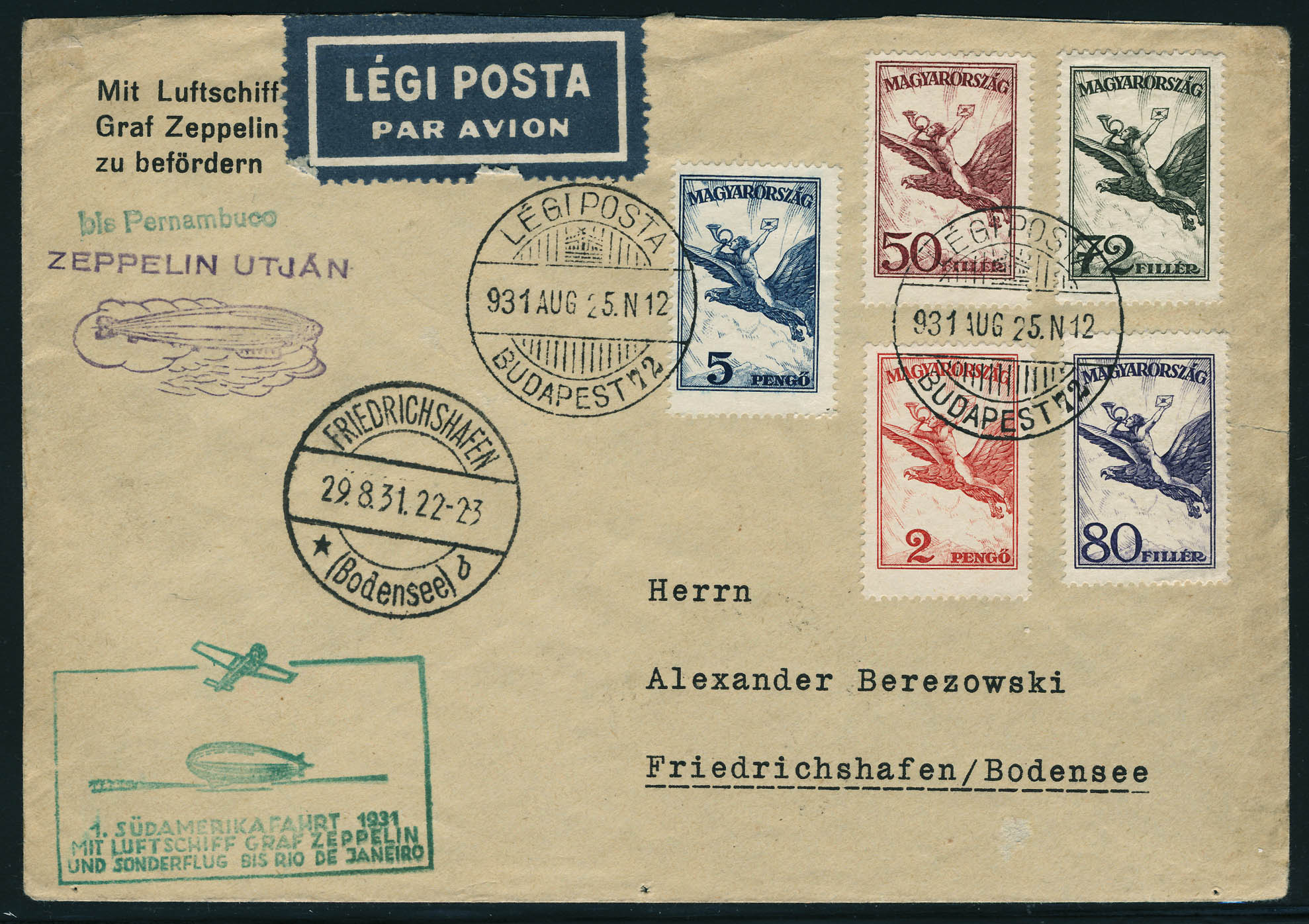 Lot 2786 - hongrie poste aerienne - Francois Feldman F.C.N.P François FELDMAN sale #127 Lot 2786 - hongrie poste aerienne - Francois Feldman F.C.N.P François FELDMAN sale #127