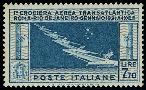 Lot 2843 - italie poste aerienne -  Francois Feldman F.C.N.P François FELDMAN sale #127