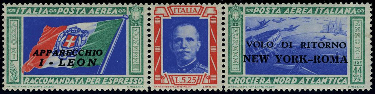 Lot 2845 - italie poste aerienne -  Francois Feldman F.C.N.P François FELDMAN sale #127