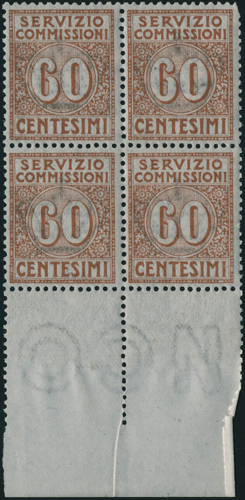 Lot 2848 - italie timbres de service -  Francois Feldman F.C.N.P François FELDMAN sale #127