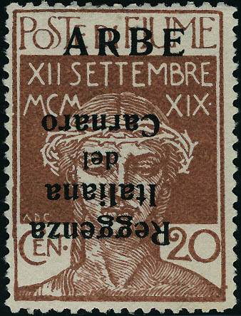 Lot 2854 - ITALIE (ARBE & VEGLIA)  -  Francois Feldman F.C.N.P François FELDMAN sale #127