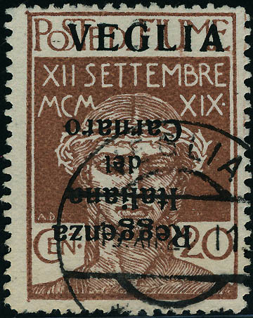 Lot 2856 - ITALIE (ARBE & VEGLIA)  -  Francois Feldman F.C.N.P François FELDMAN sale #127