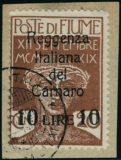 Lot 2861 - italie (fiume)  -  Francois Feldman F.C.N.P François FELDMAN sale #127