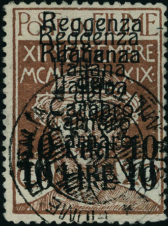 Lot 2862 - italie (fiume)  -  Francois Feldman F.C.N.P François FELDMAN sale #127