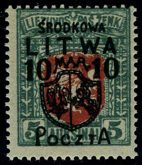 Lot 2905 - LITUANIE CENTRALE - Francois Feldman F.C.N.P François FELDMAN sale #127 Lot 2905 - LITUANIE CENTRALE - Francois Feldman F.C.N.P François FELDMAN sale #127