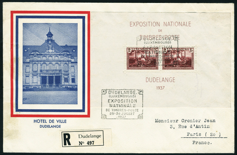 Lot 2919 - Luxembourg BLOCS & FEUILLETS - Francois Feldman F.C.N.P François FELDMAN sale #127 Lot 2919 - Luxembourg BLOCS & FEUILLETS - Francois Feldman F.C.N.P François FELDMAN sale #127