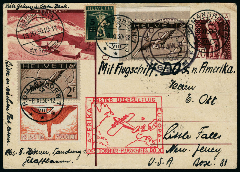 Lot 3024 - suisse poste aerienne - Francois Feldman F.C.N.P François FELDMAN sale #127 Lot 3024 - suisse poste aerienne - Francois Feldman F.C.N.P François FELDMAN sale #127