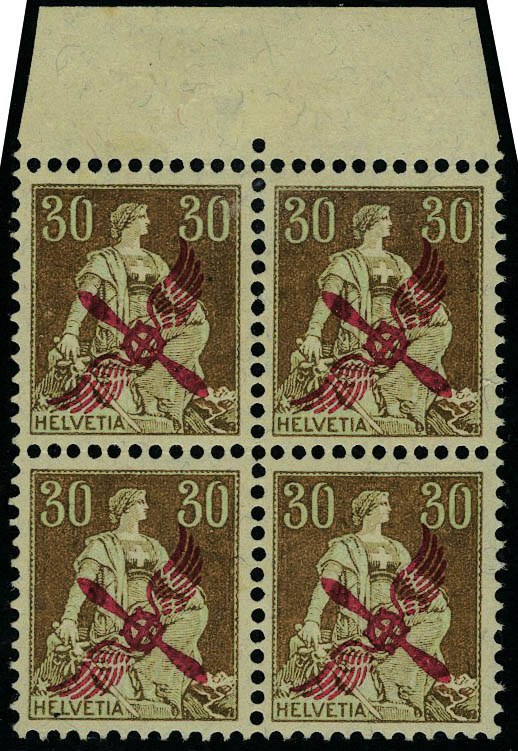 Lot 3026 - suisse poste aerienne -  Francois Feldman F.C.N.P François FELDMAN sale #127