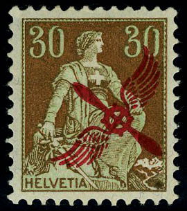 Lot 3027 - suisse poste aerienne -  Francois Feldman F.C.N.P François FELDMAN sale #127
