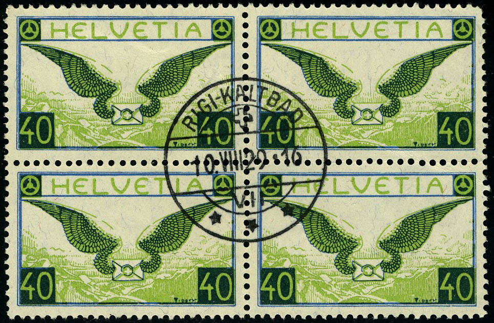 Lot 3033 - suisse poste aerienne -  Francois Feldman F.C.N.P François FELDMAN sale #127