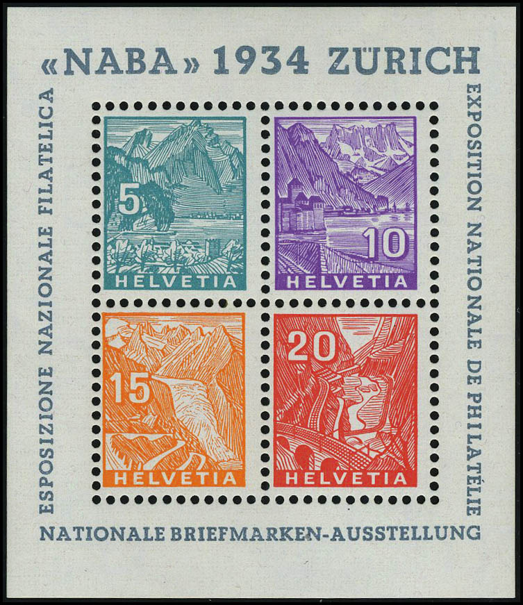 Lot 3035 - suisse BLOCS & FEUILLETS -  Francois Feldman F.C.N.P François FELDMAN sale #127