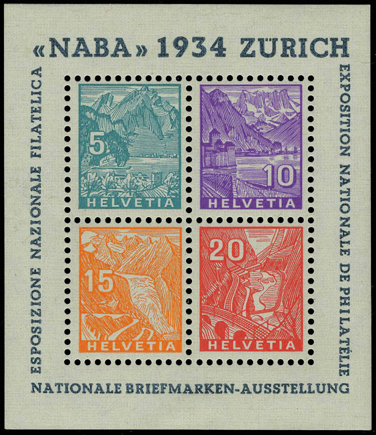 Lot 3036 - suisse BLOCS & FEUILLETS -  Francois Feldman F.C.N.P François FELDMAN sale #127