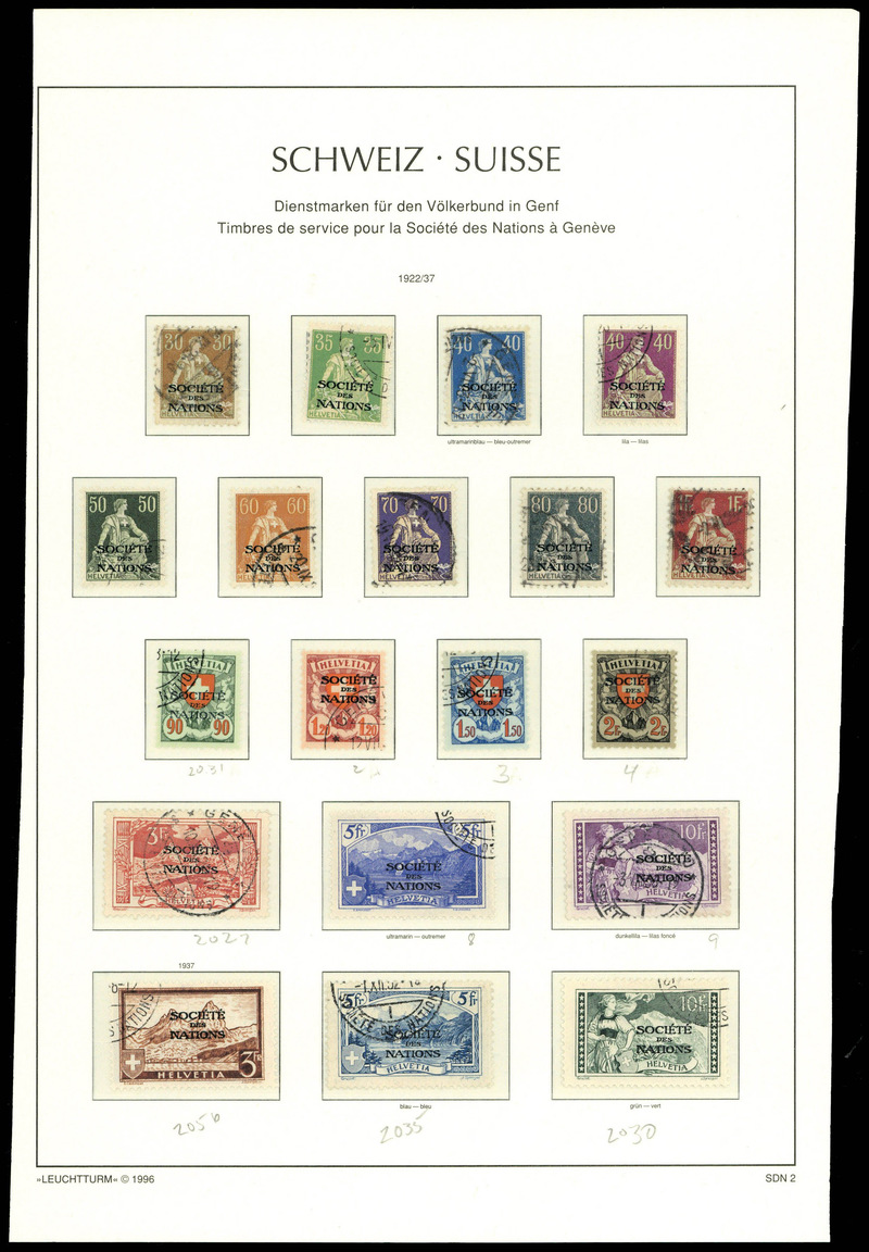 Lot 3051 - suisse timbres de service - Francois Feldman F.C.N.P François FELDMAN sale #127 Lot 3051 - suisse timbres de service - Francois Feldman F.C.N.P François FELDMAN sale #127