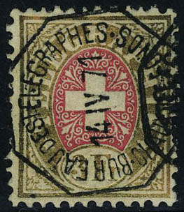 Lot 3060 - suisse timbres-télégraphe - Francois Feldman F.C.N.P François FELDMAN sale #127 Lot 3060 - suisse timbres-télégraphe - Francois Feldman F.C.N.P François FELDMAN sale #127