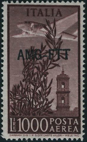 Lot 3067 - TRIESTE (ZONE YOUGOSLAVE) poste aerienne - Francois Feldman F.C.N.P François FELDMAN sale #127 Lot 3067 - TRIESTE (ZONE YOUGOSLAVE) poste aerienne - Francois Feldman F.C.N.P François FELDMAN sale #127
