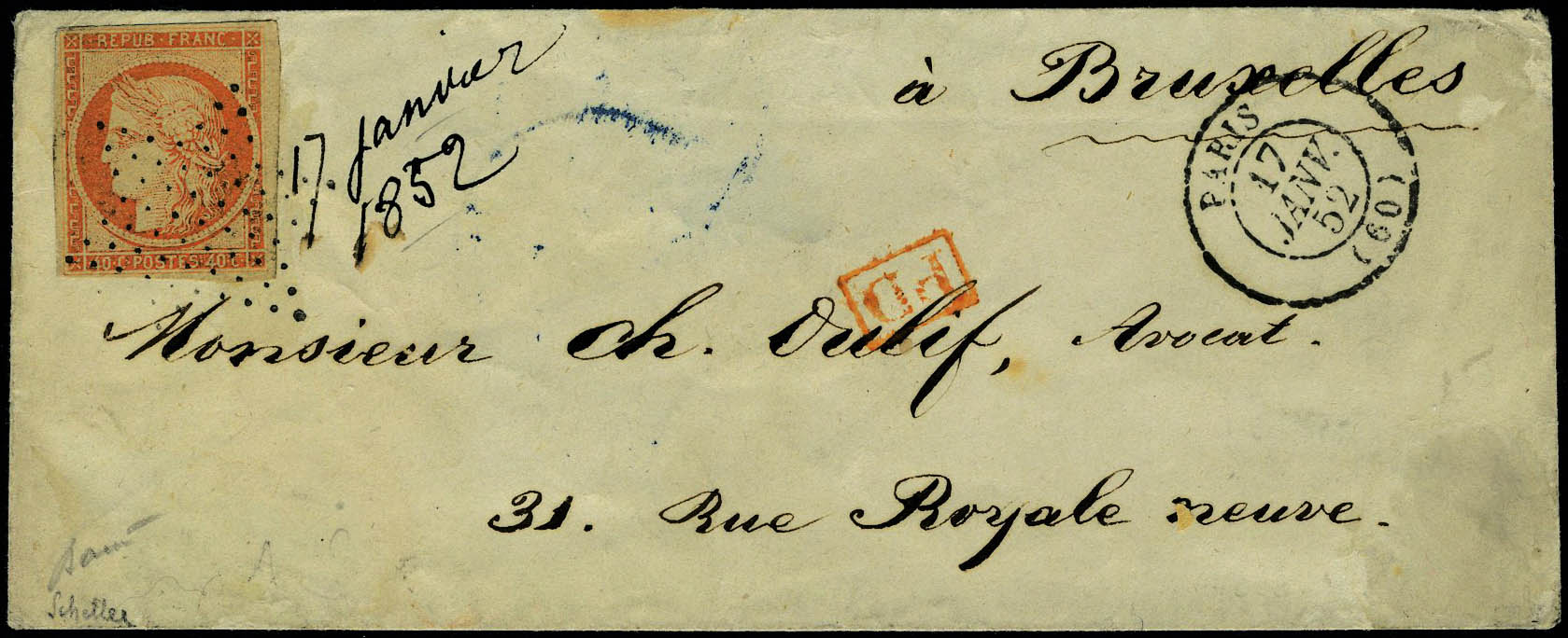 Lot 31 - France 2.eme.republique - Francois Feldman F.C.N.P François FELDMAN sale #127 Lot 31 - France 2.eme.republique - Francois Feldman F.C.N.P François FELDMAN sale #127