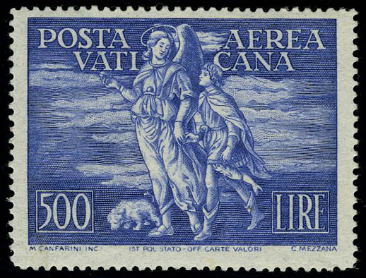 Lot 3107 - vatican poste aerienne -  Francois Feldman F.C.N.P François FELDMAN sale #127