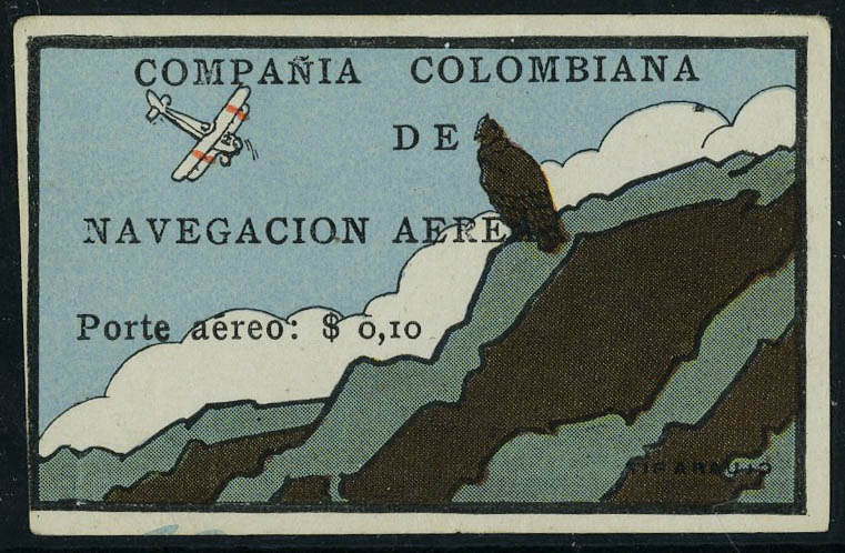 Lot 3192 - colombie poste aerienne - Francois Feldman F.C.N.P François FELDMAN sale #127 Lot 3192 - colombie poste aerienne - Francois Feldman F.C.N.P François FELDMAN sale #127